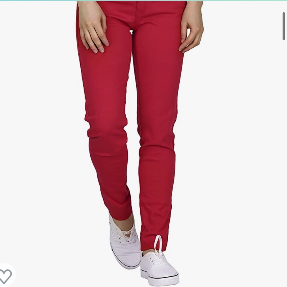 HDE brand, never worn, mid-rise stretch denim slim fit skinny jeans-Size M (7-9)